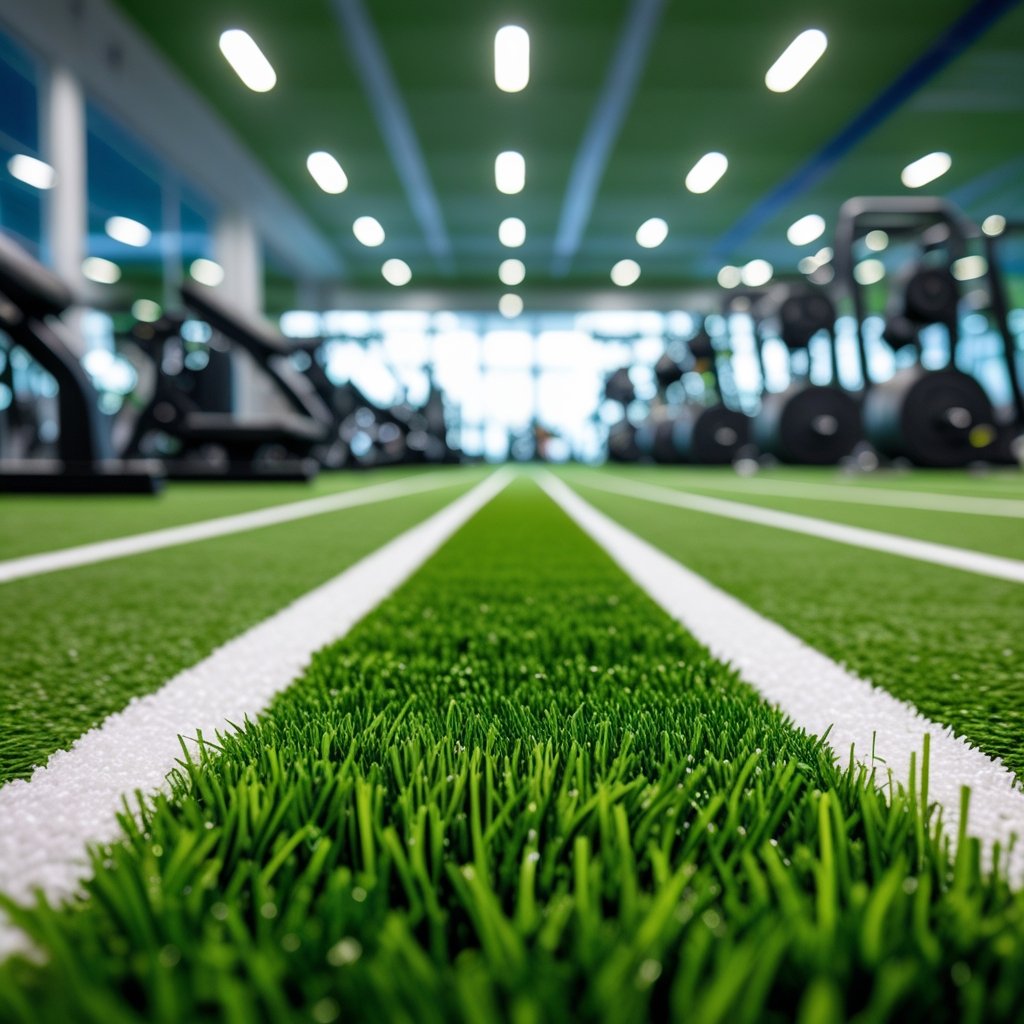 Commercial gym turf flooring cleaning service in Broward County, South Florida